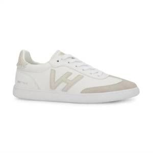 NEW VINTAGE HAVANA women's toe tip low top sneaker in white/nude